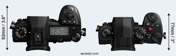 Compare G9 versus G97 top