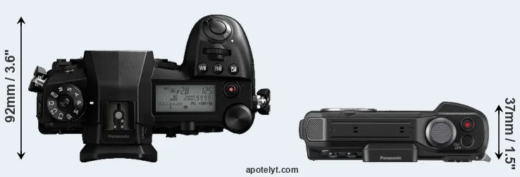 Compare G9 versus TS7 top