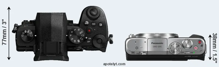 Compare G90 versus GF6 top