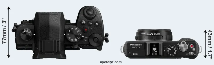 Compare G90 versus LX5 top
