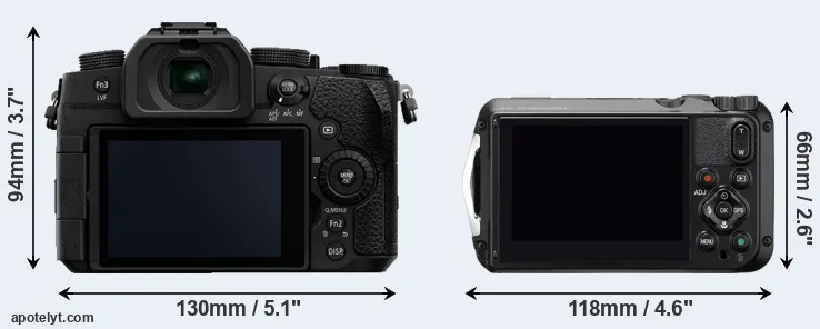 Comparison G90 or WG-6 rear