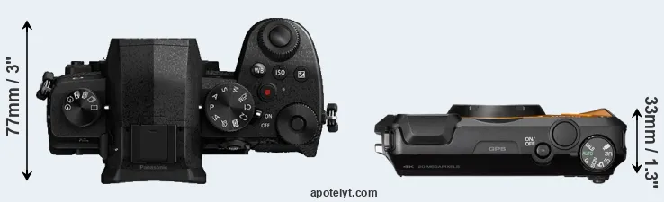 Compare G90 versus WG-6 top