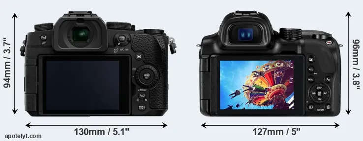 Comparison G90 or NX30 rear