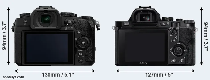 Comparison G90 or A7R rear