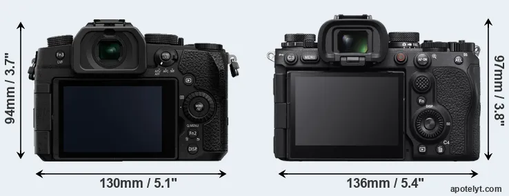 Comparison G90 or A9 III rear