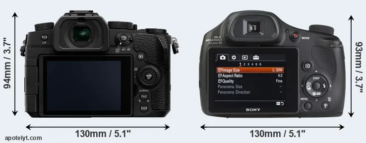 Comparison G90 or HX350 rear