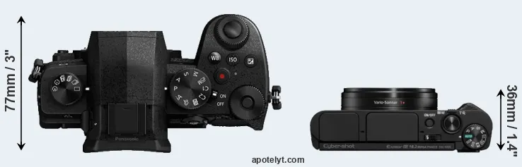 Compare G90 versus HX95 top