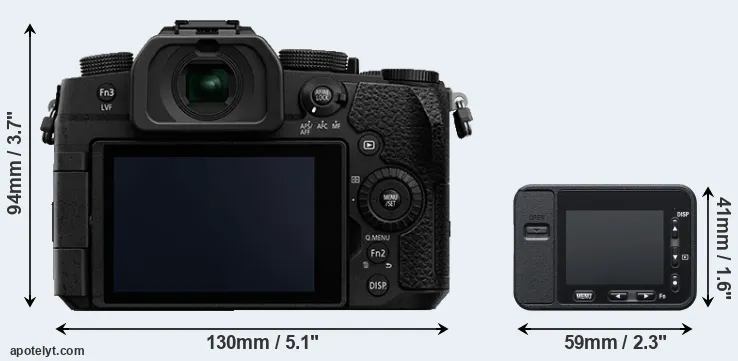 Comparison G90 or RX0 rear