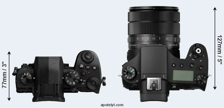 Compare G90 versus RX10 III top