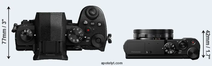 Compare G95 versus LX10 top