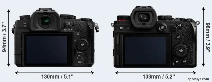 Comparison G95 or S5 rear
