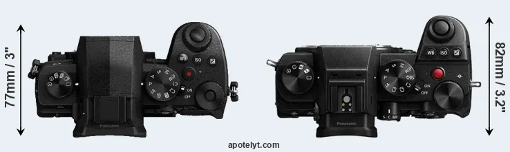 Compare G95 versus S5 top
