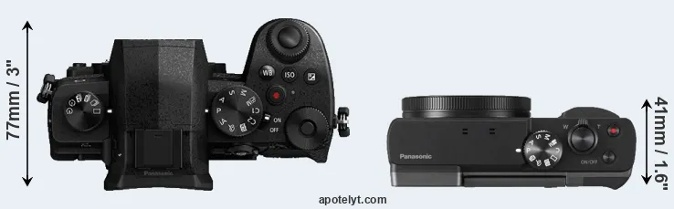 Compare G95 versus TZ90 top