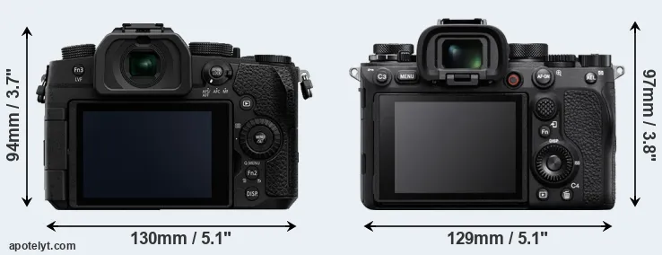 Comparison G95 or A1 rear