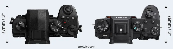 Compare G95 versus A9 II top