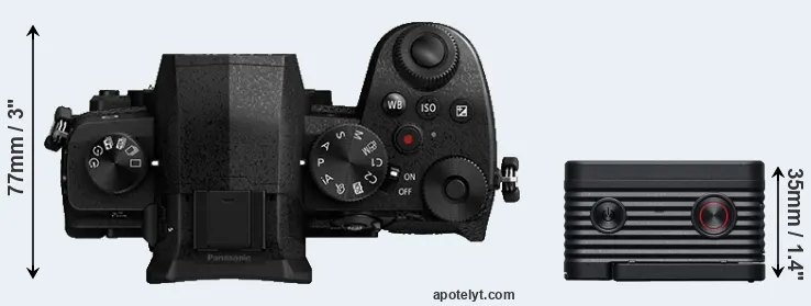 Compare G95 versus RX0 II top