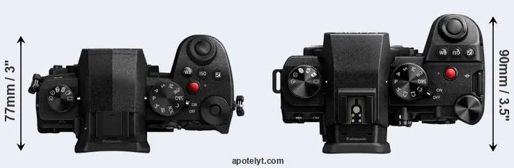 Compare G97 versus S5 II top
