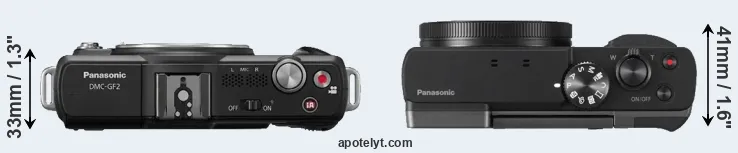 Compare GF2 versus TZ90 top