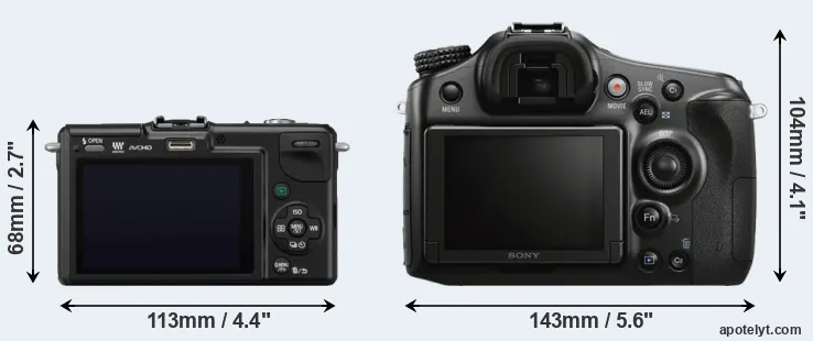 Comparison GF2 or A68 rear