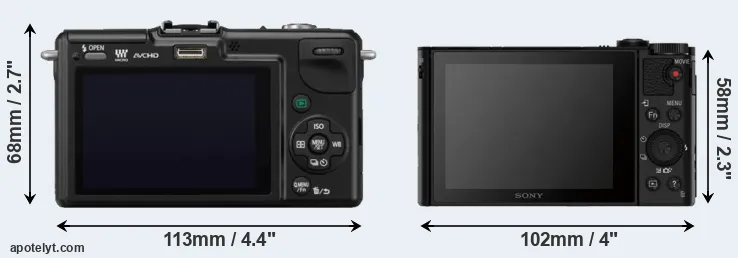 Comparison GF2 or HX80 rear