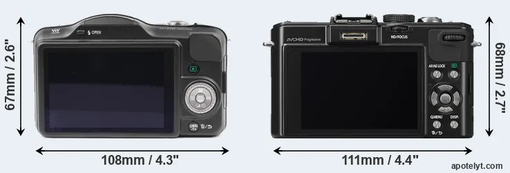 Comparison GF3 or LX7 rear