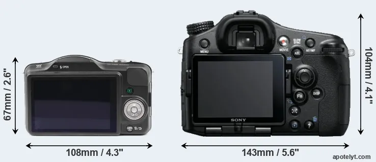 Comparison GF3 or A77 rear