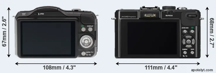 Comparison GF5 or LX7 rear