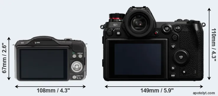 Comparison GF5 or S1 rear