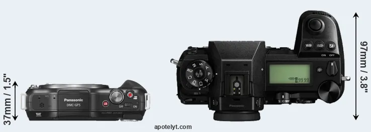Compare GF5 versus S1 top