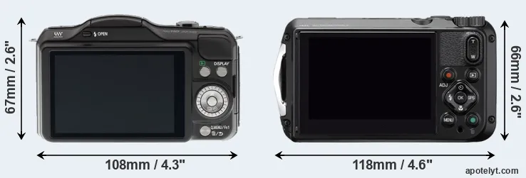 Comparison GF5 or WG-6 rear