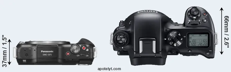 Compare GF5 versus NX1 top
