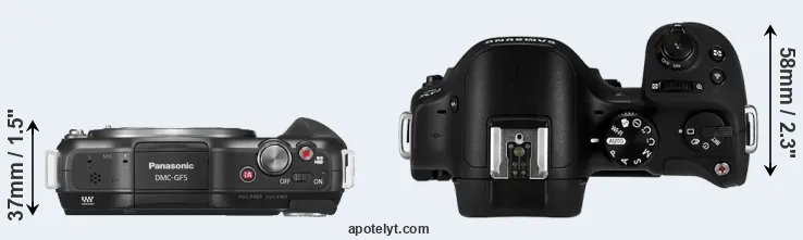 Compare GF5 versus NX30 top