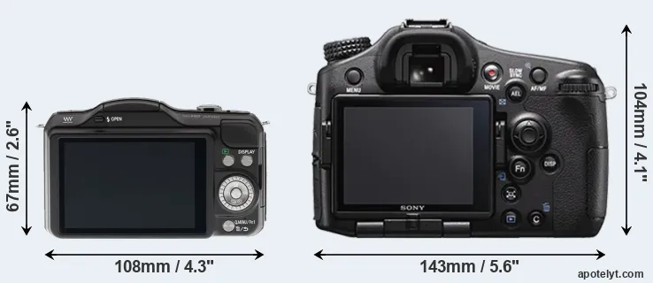 Comparison GF5 or A77 II rear
