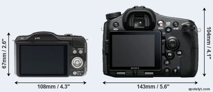 Comparison GF5 or A77 rear