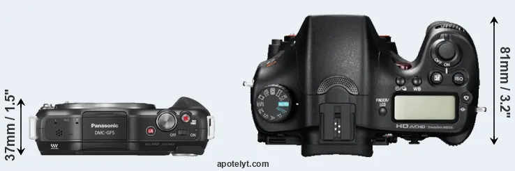 Compare GF5 versus A77 top