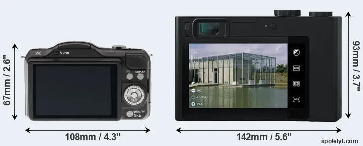 Comparison GF5 or ZX1 rear