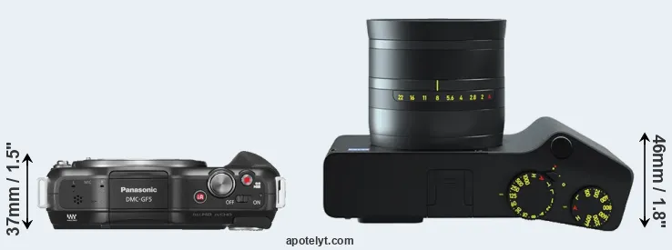 Compare GF5 versus ZX1 top