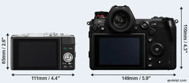 Comparison GF6 or S1 rear