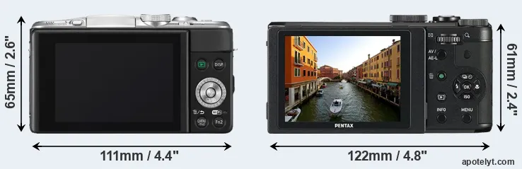 Comparison GF6 or MX-1 rear