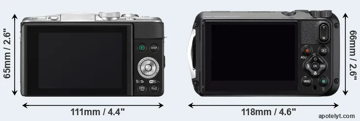 Comparison GF6 or WG-6 rear