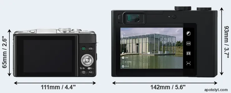 Comparison GF6 or ZX1 rear