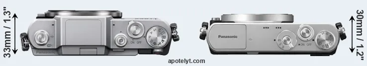 Compare GF7 versus GM1 top