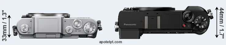 Compare GF7 versus GX80 top