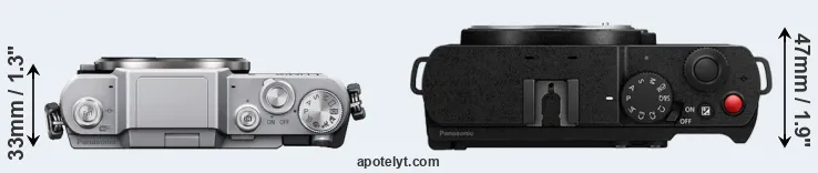 Compare GF7 versus S9 top
