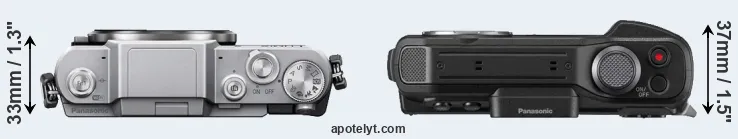 Compare GF7 versus TS7 top