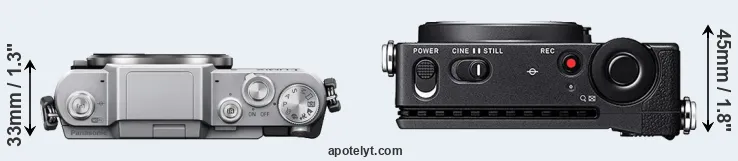 Compare GF7 versus fp top