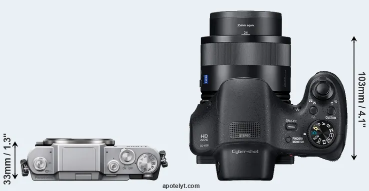 Compare GF7 versus HX350 top