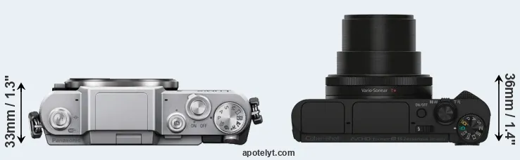 Compare GF7 versus HX90V top