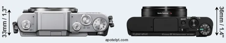 Compare GF7 versus WX800 top