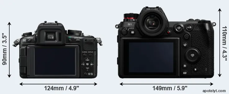 Comparison GH2 or S1 rear